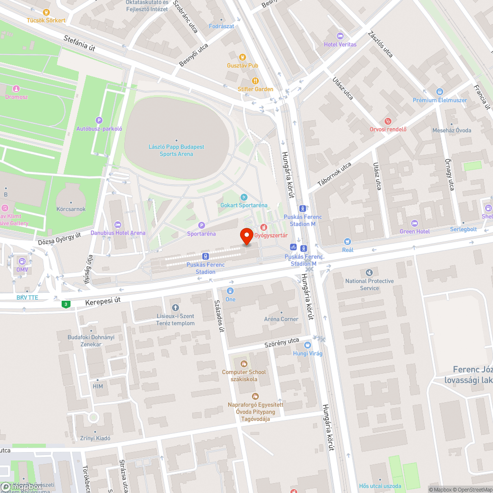 Két darab, rózsaszín fénycső bejelentés helye