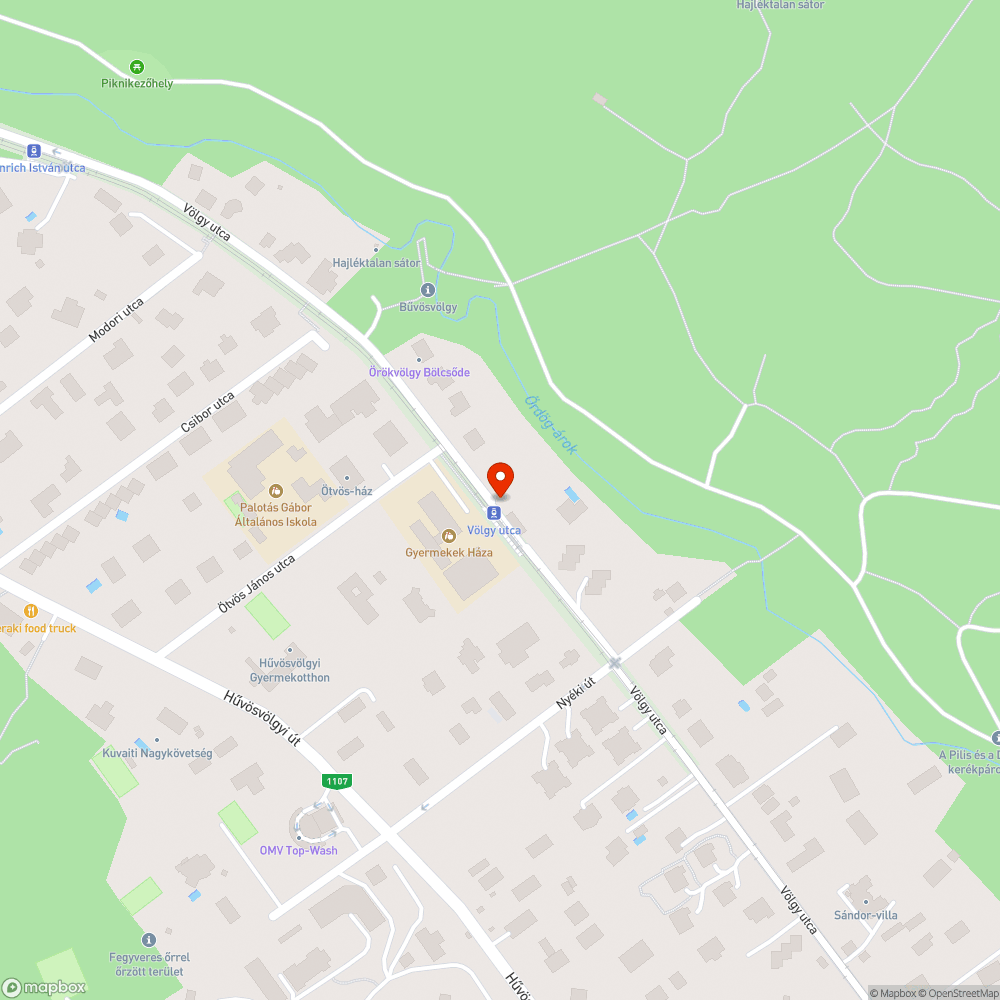 Műszaki hibás villamos bejelentés helye