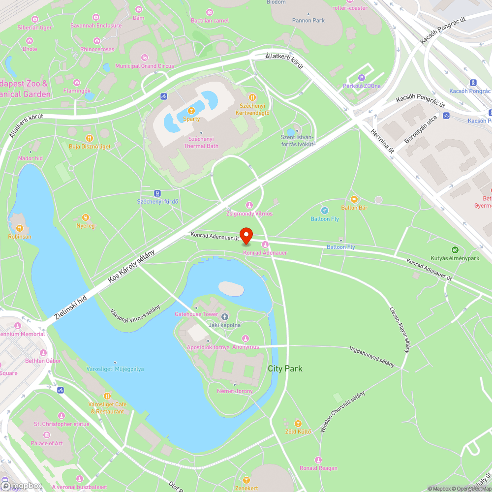 A lámpaoszlop eltört bejelentés helye