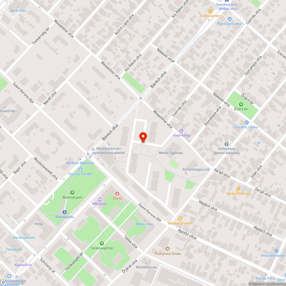 Lejárt műszakival, közterületen való parkolás bejelentés helye