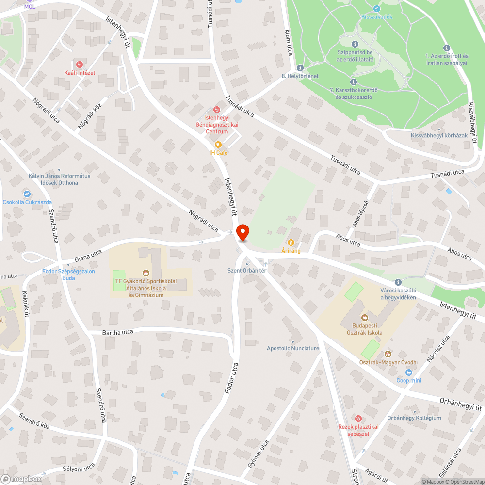 Lyukas fedlap bejelentés helye