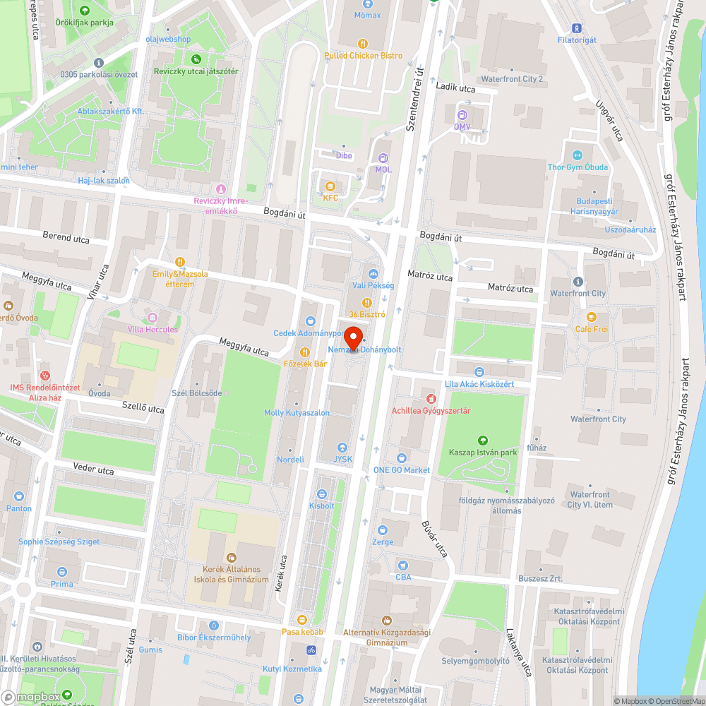 Szemét és egy fa cölöp bejelentés helye