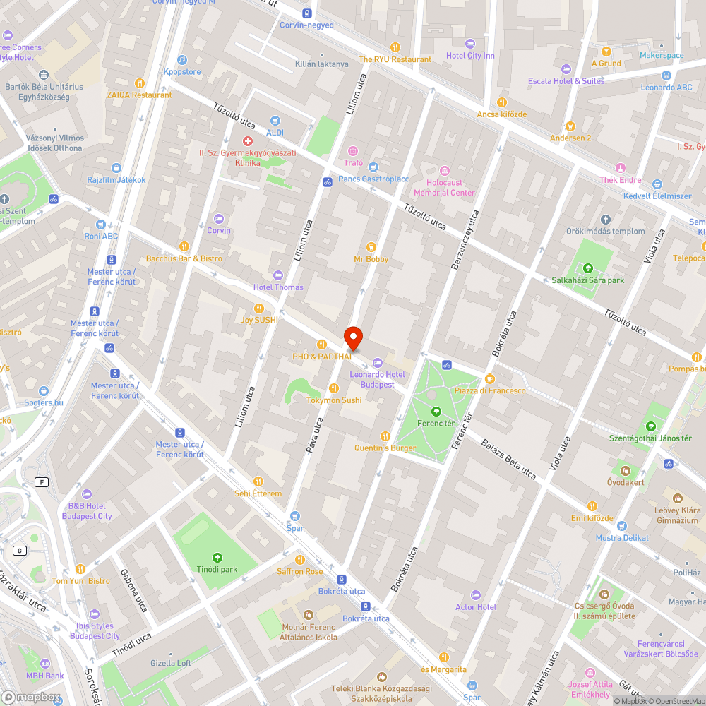 Kiégett lámpa bejelentés helye