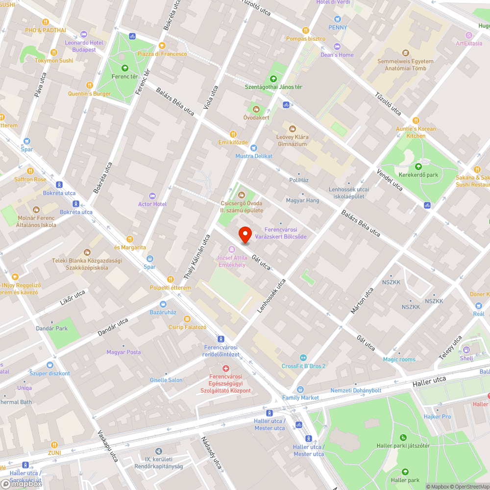 Törött járdaszegély bejelentés helye