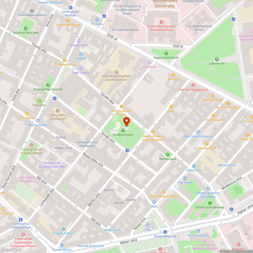 Sérült pergola bejelentés helye