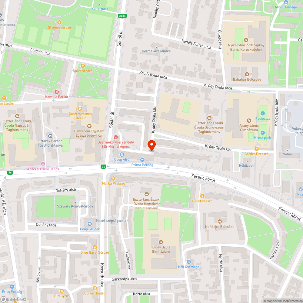 Akadálymentes közlekedési hiányosság bejelentés helye