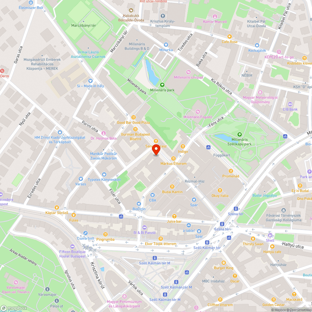 Csatornarács nem rögzített bejelentés helye