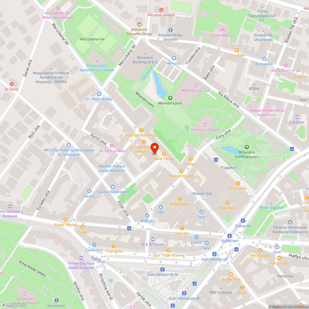 Hibás, mozgó vízelvezető csatornafedő bejelentés helye