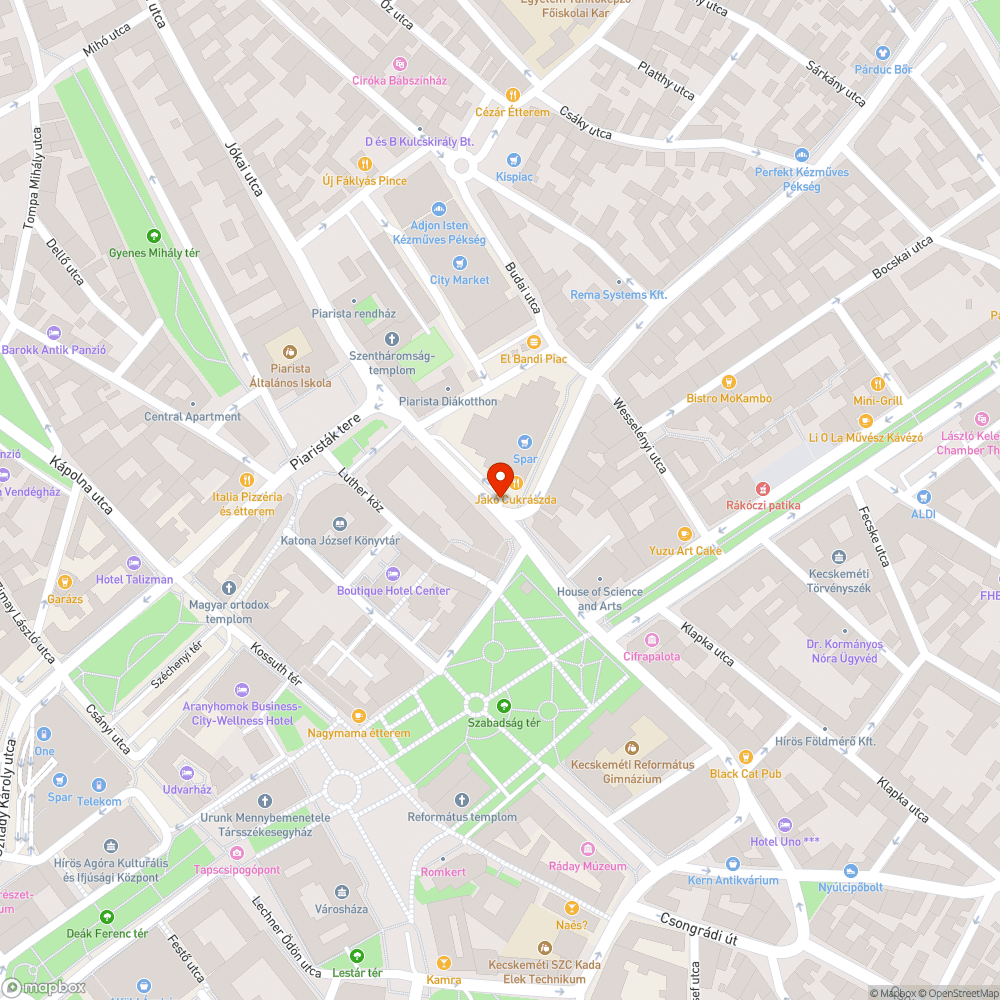 Hibás Információs tabla a Centrum mellett bejelentés helye