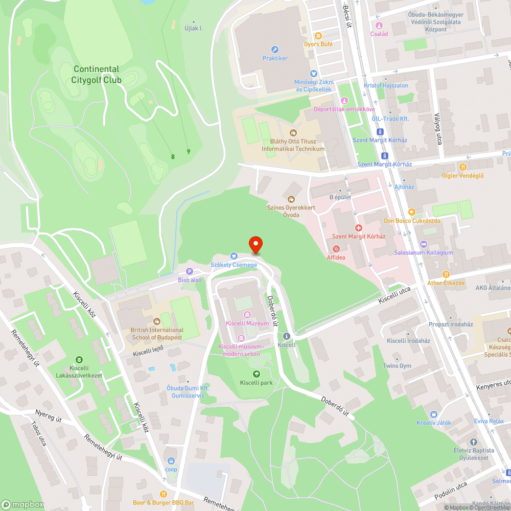 Elhagyott Ford bejelentés helye