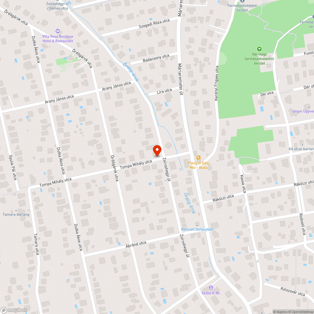 Kiégett közvilágítási lámpa bejelentés helye