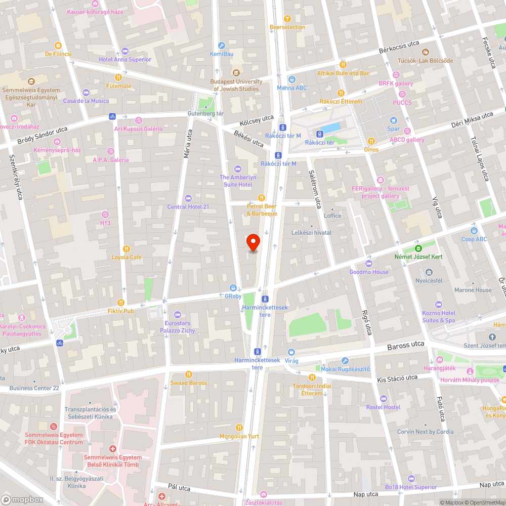 Szemét bejelentés helye