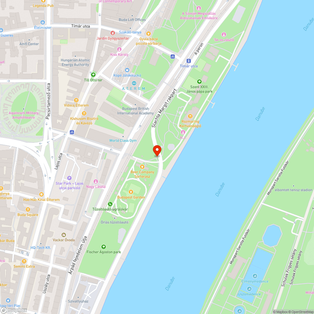 Üvegszilánk a kerékpárúton bejelentés helye