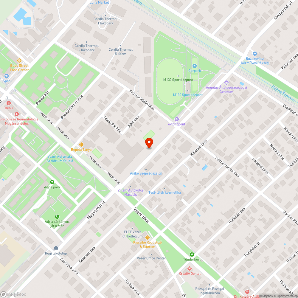 Kátyú, süllyedés bejelentés helye