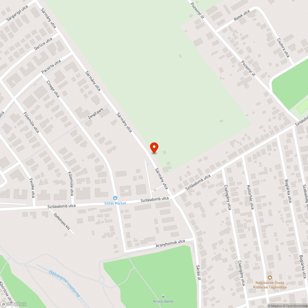 Szabálytalanul  parkoló autó bejelentés helye