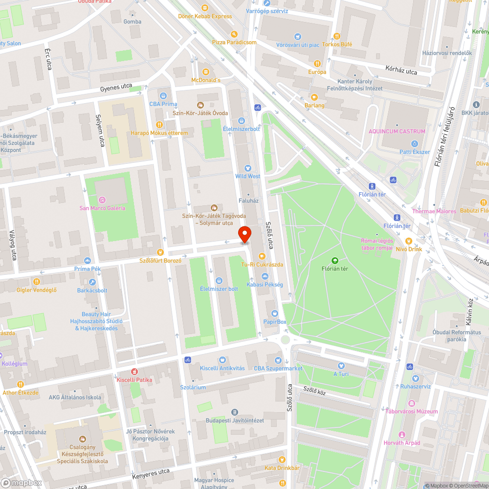 Forgalomból kivont furgon bejelentés helye