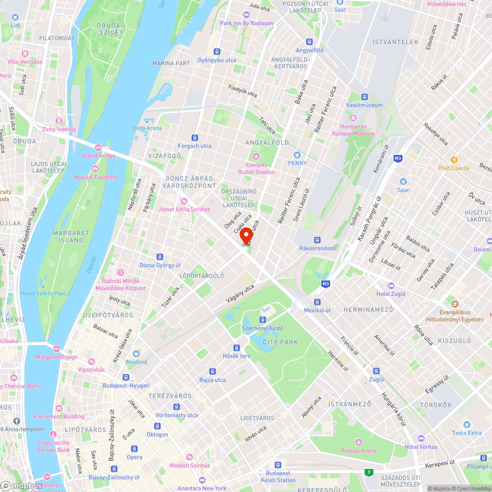 Besüllyedt járda bejelentés helye