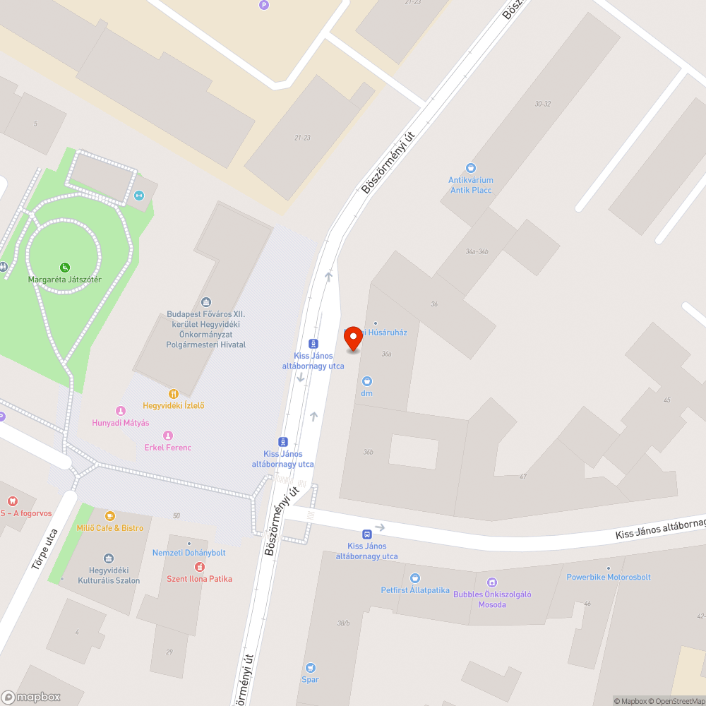 Balesetveszélyes villamosmegálló bejelentés helye