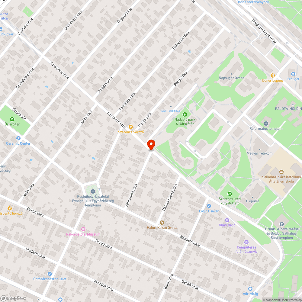 Elhagyott Alfa bejelentés helye