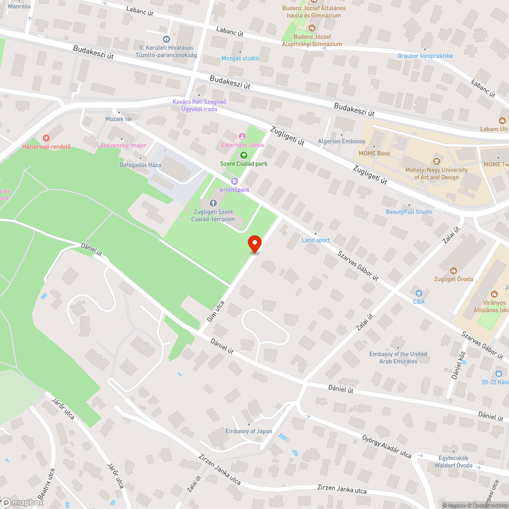 Zöldterületre parkolás állandóan bejelentés helye