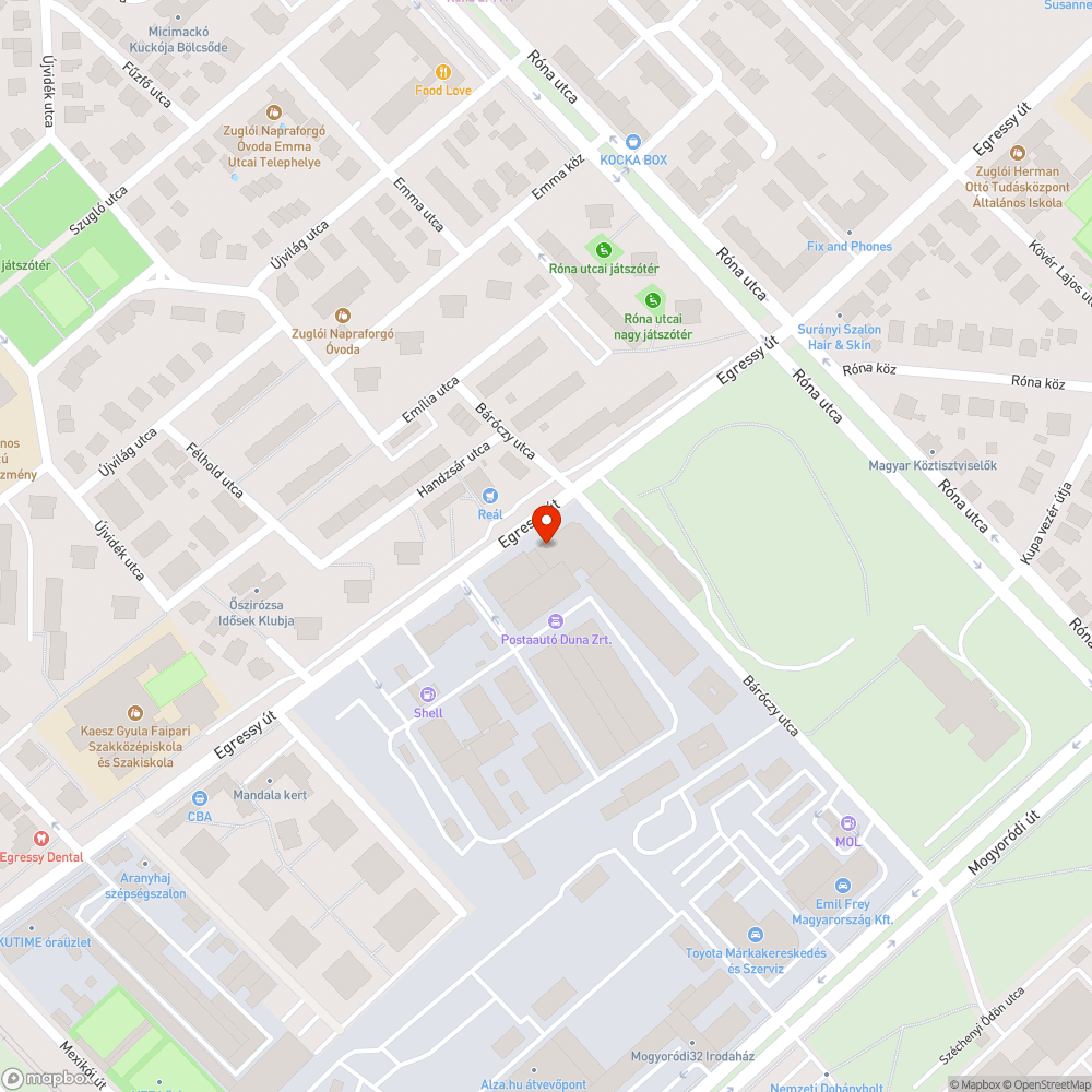 Kidöntött közlekedési tábla bejelentés helye