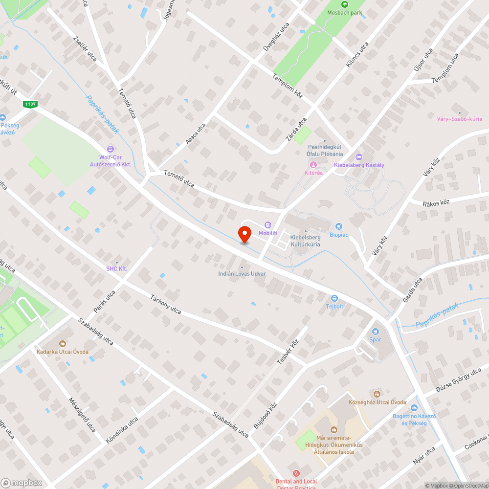 Széttört üveg bejelentés helye