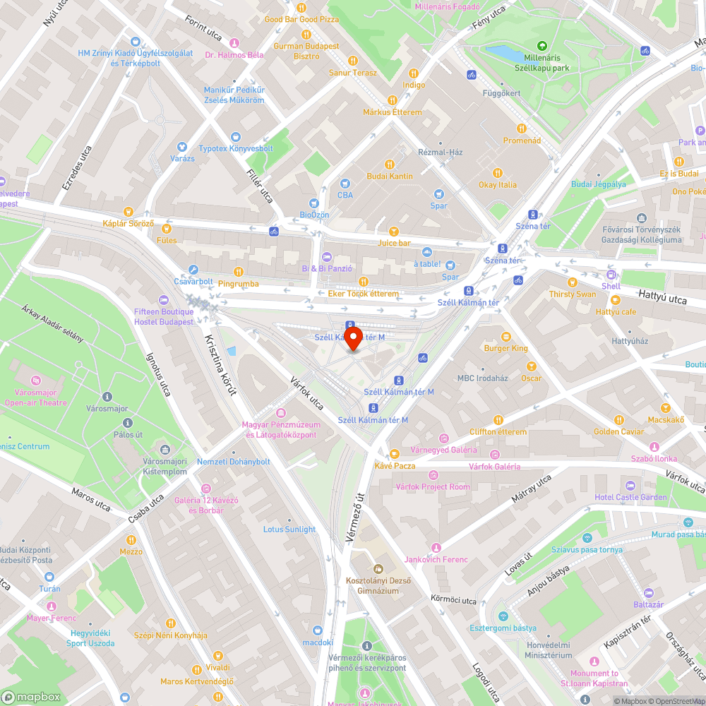 Széll Kálmán téri szökőkút téliesítésének elmaradása bejelentés helye