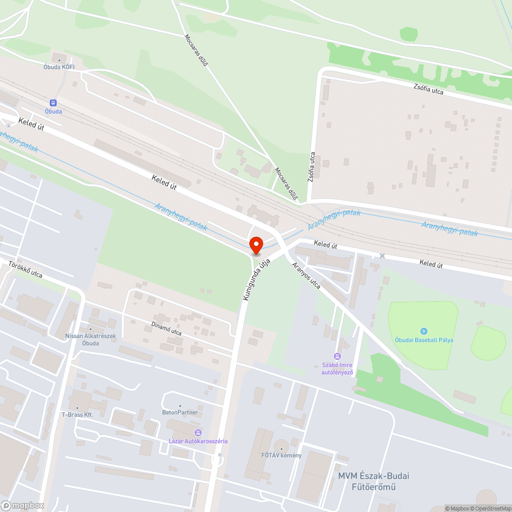 Illegálisan lerakott szemét bejelentés helye