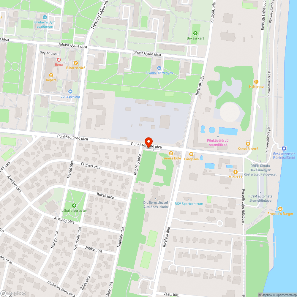 Széttört mozdulatlan gépjármű bejelentés helye