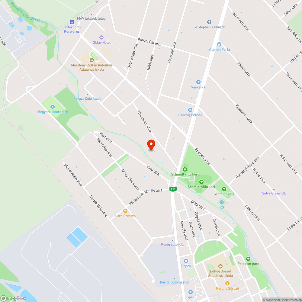 Patakpart - hódgátak, illegális zöldhulladék bejelentés helye