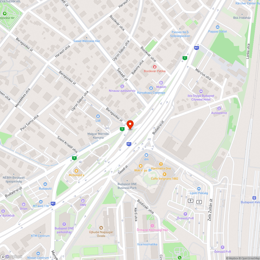 Üvegszilánkok a gyalogos-kerékpáros úton bejelentés helye