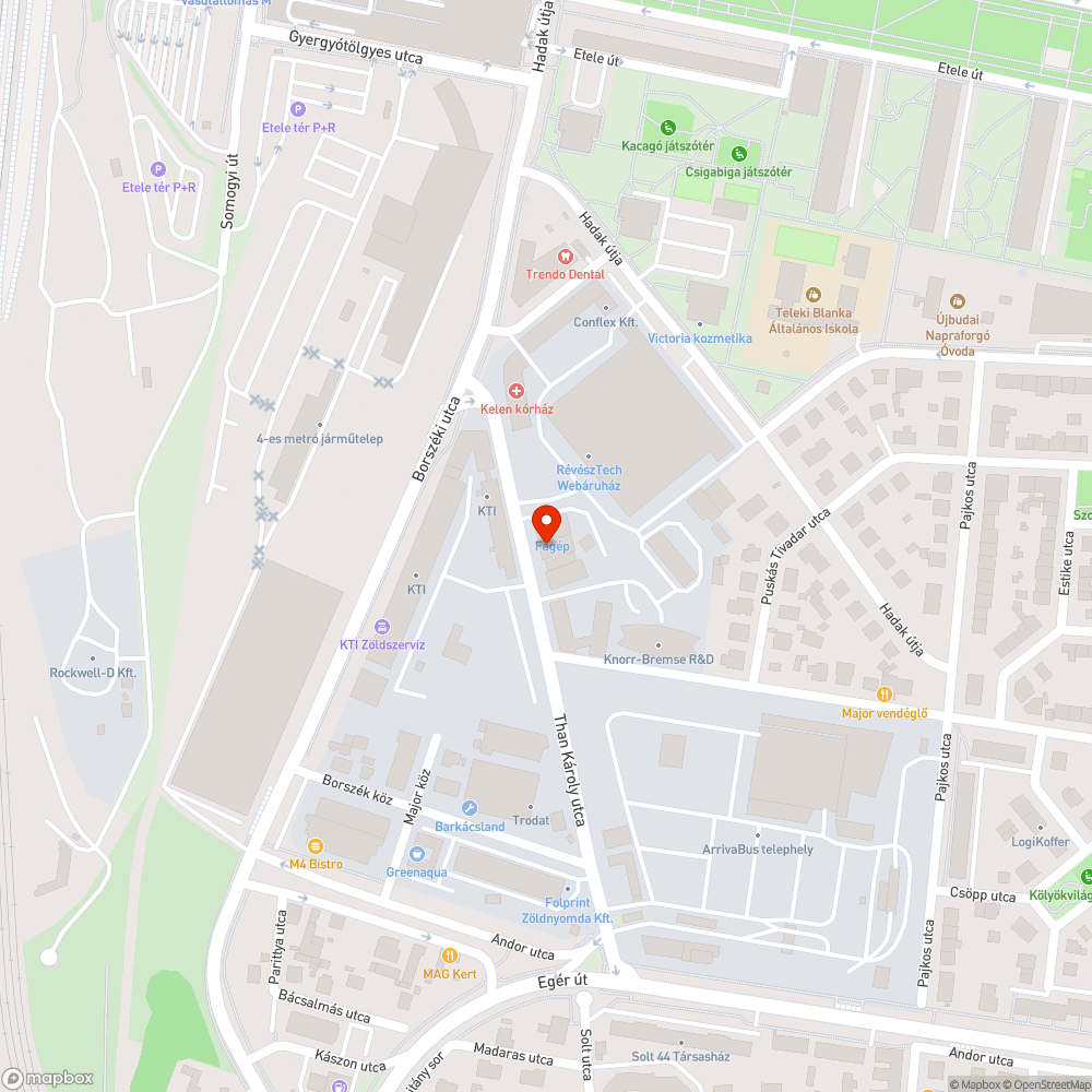 Megdöntött tábla bejelentés helye