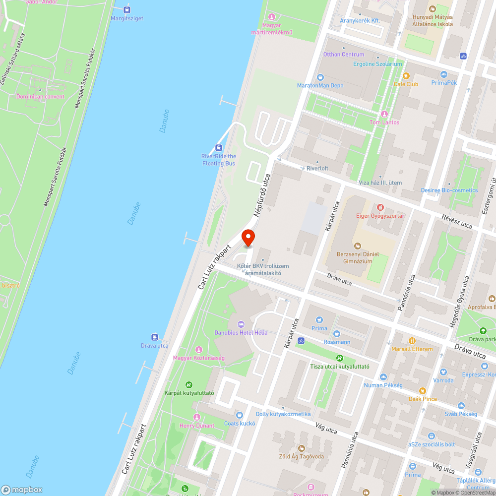 Közterületi zászlók bejelentés helye