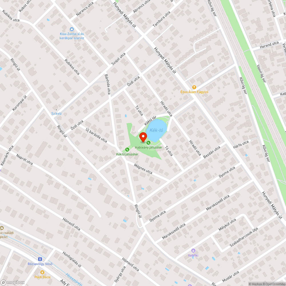 Hiányos kerítés bejelentés helye