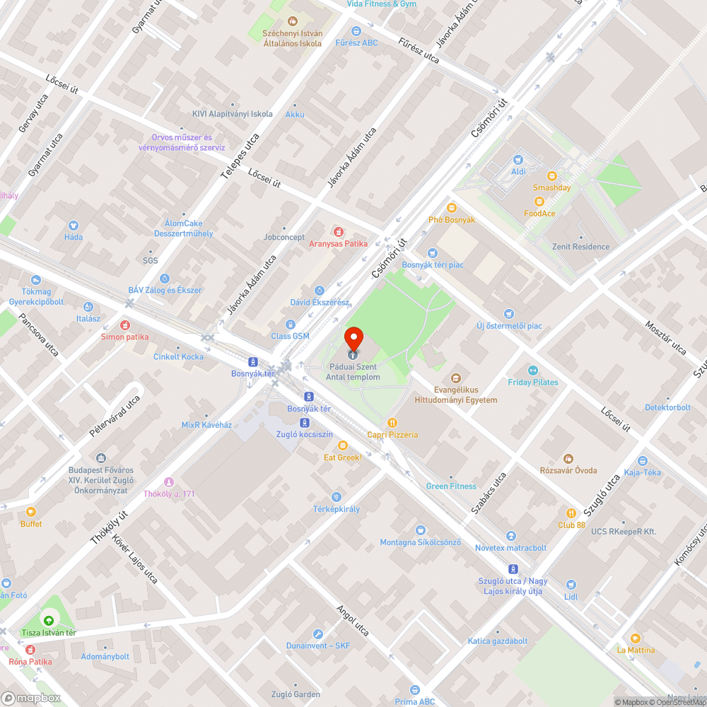 Nem működő új lámpatestek bejelentés helye