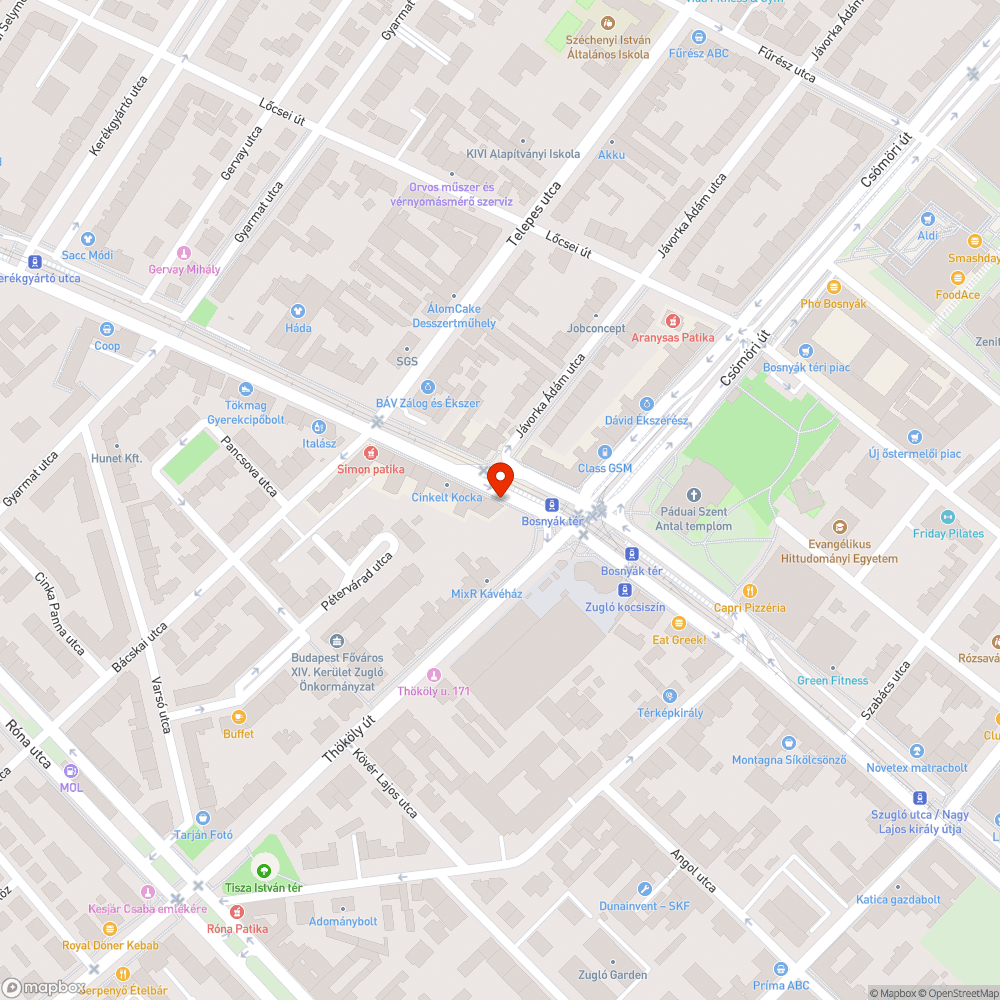 Elfordított tábla bejelentés helye