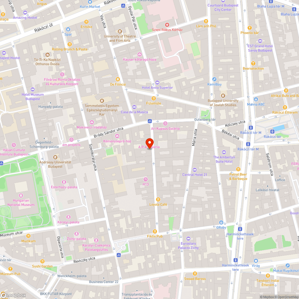 Graffiti, falfirka bejelentés helye