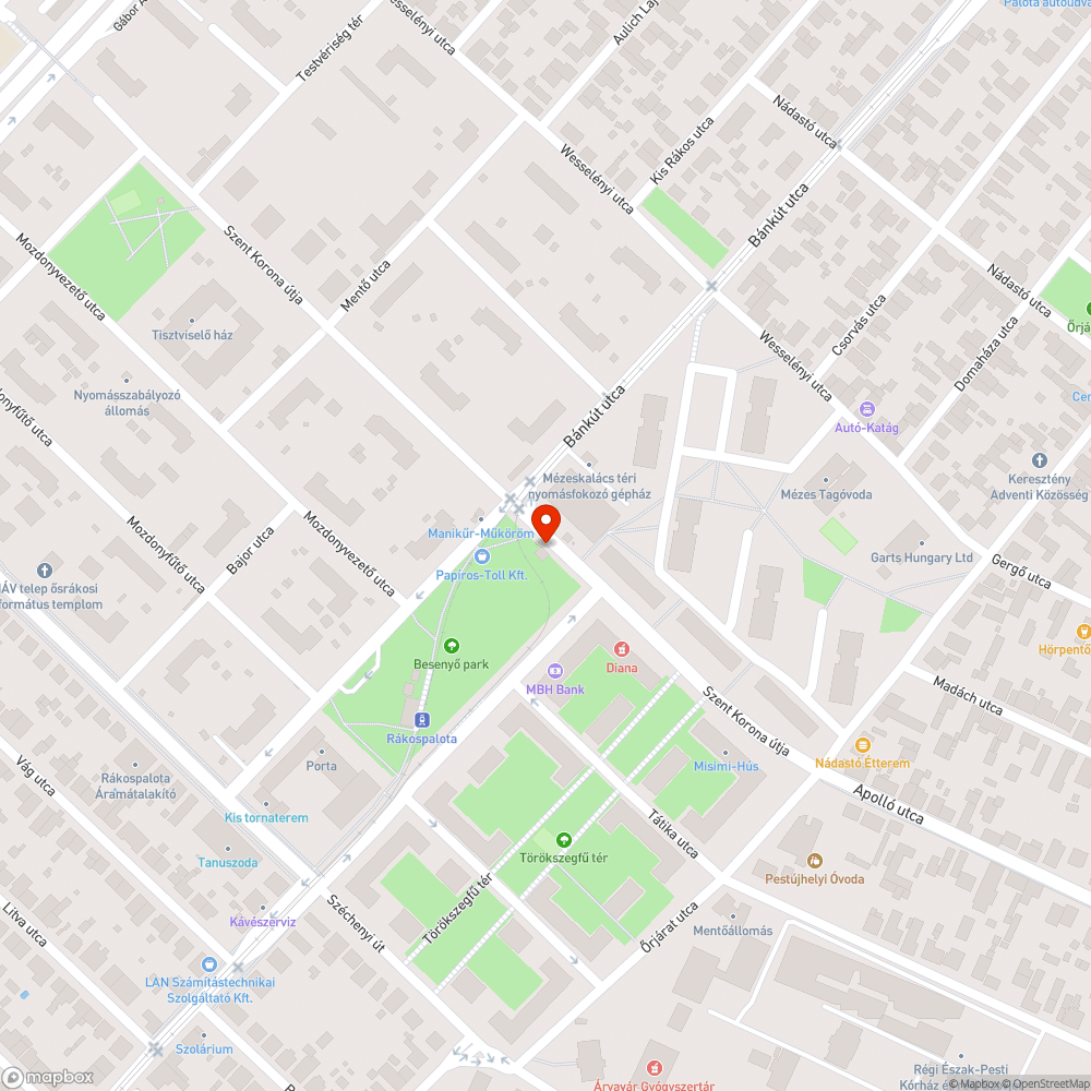 Közterületen való alkoholfogyasztás bejelentés helye