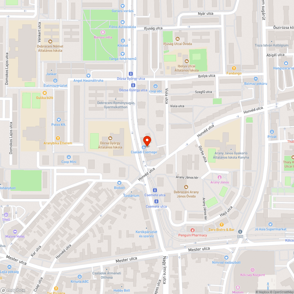 Hibás lámpafejek bejelentés helye