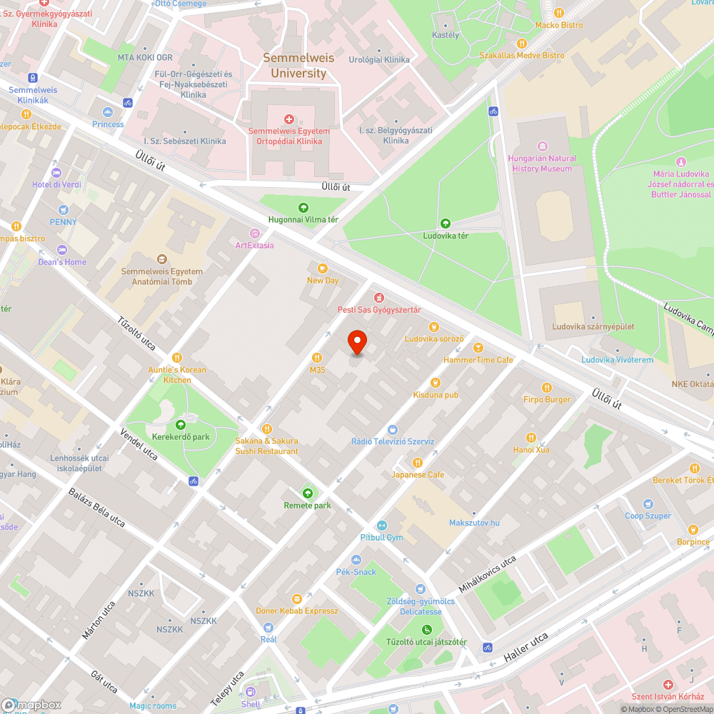 Közvilágítás bejelentés helye