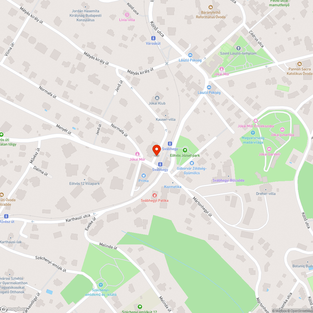 Szemét bejelentés helye