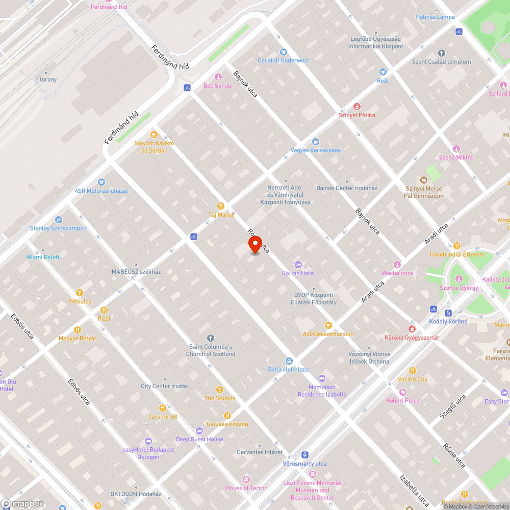 Kátyú bejelentés helye