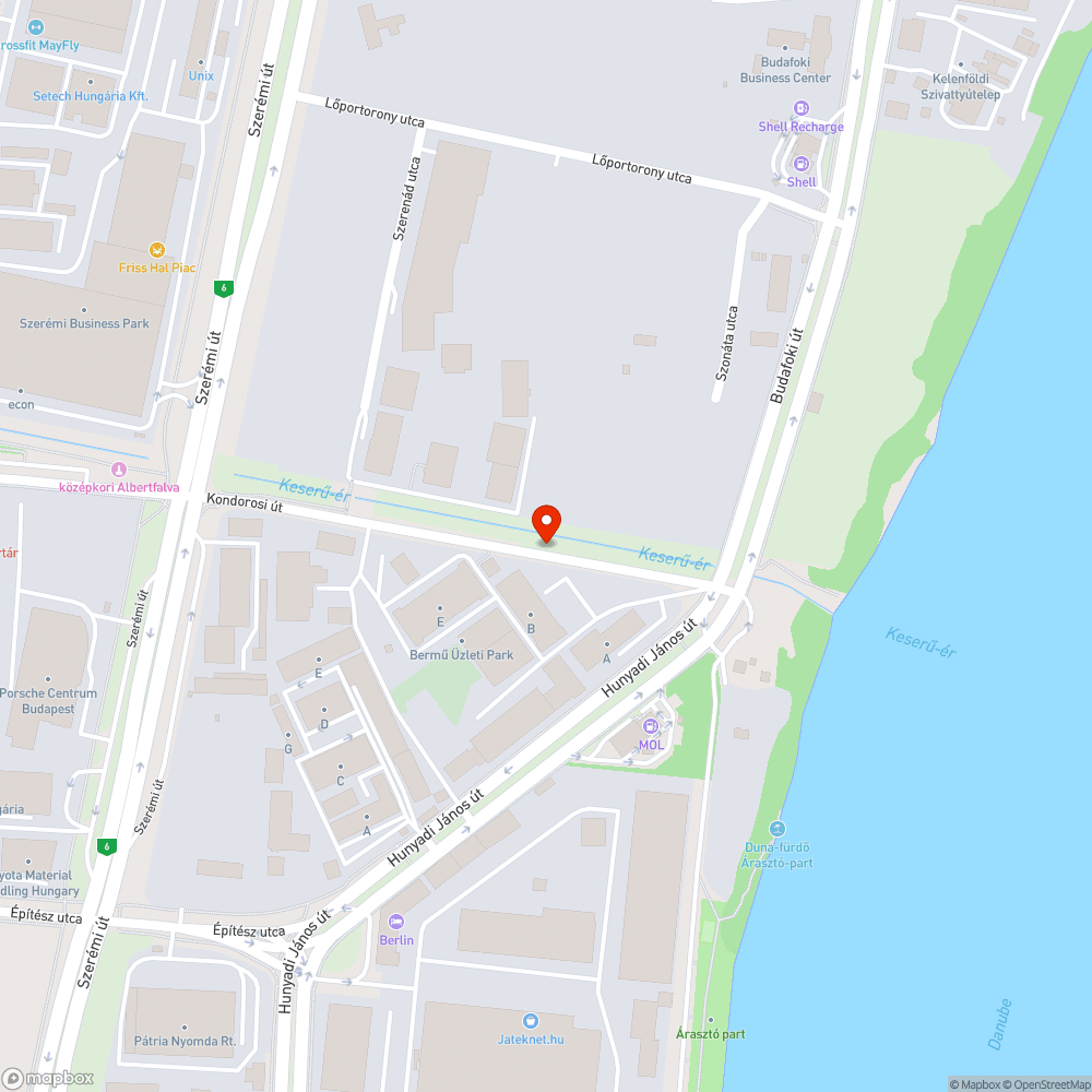 Elhagyott autók bejelentés helye