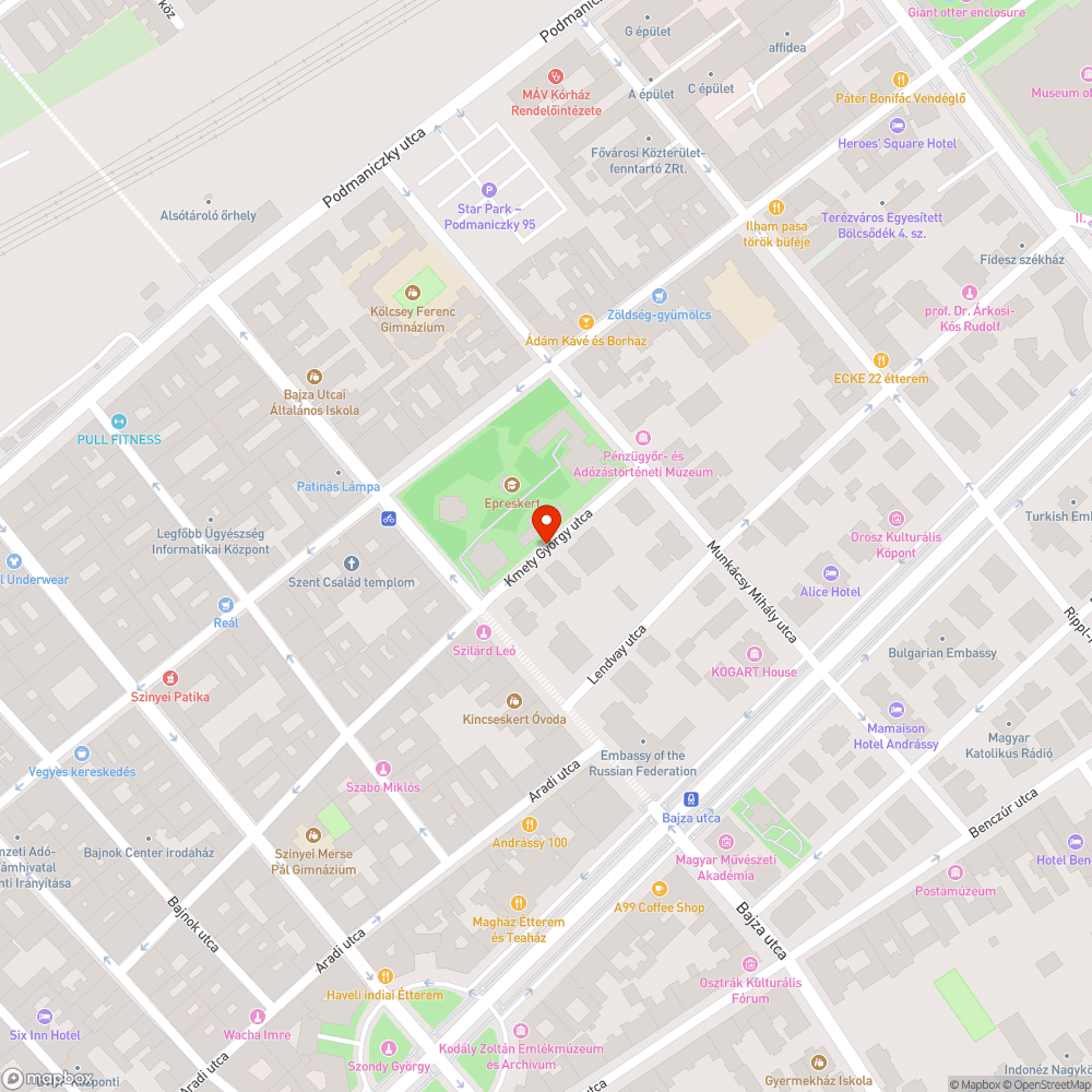 Közvilágítás bejelentés helye