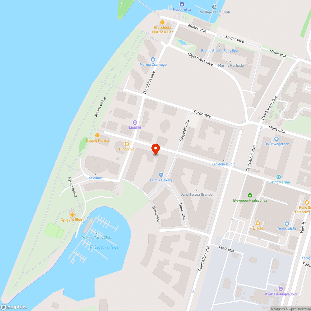 Szabálytalan parkolás bejelentése Marina part térségében bejelentés helye