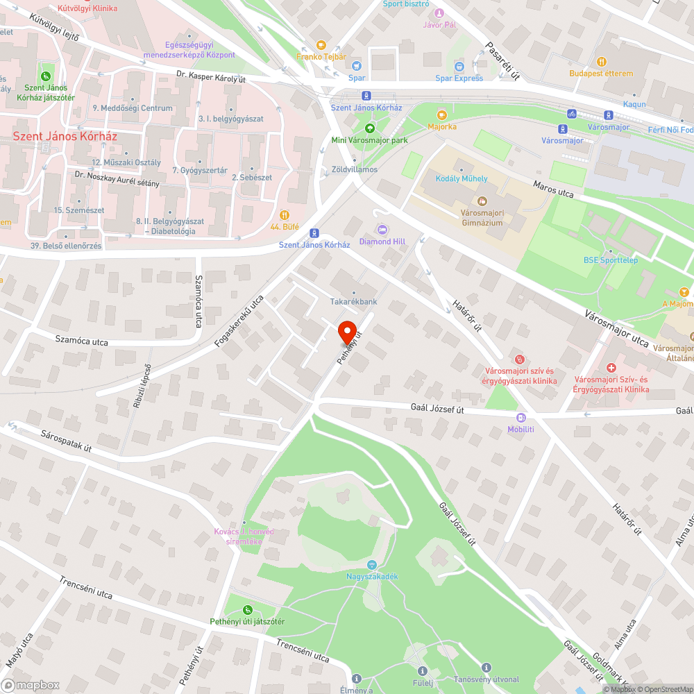 Falevelek a lépcsőn bejelentés helye