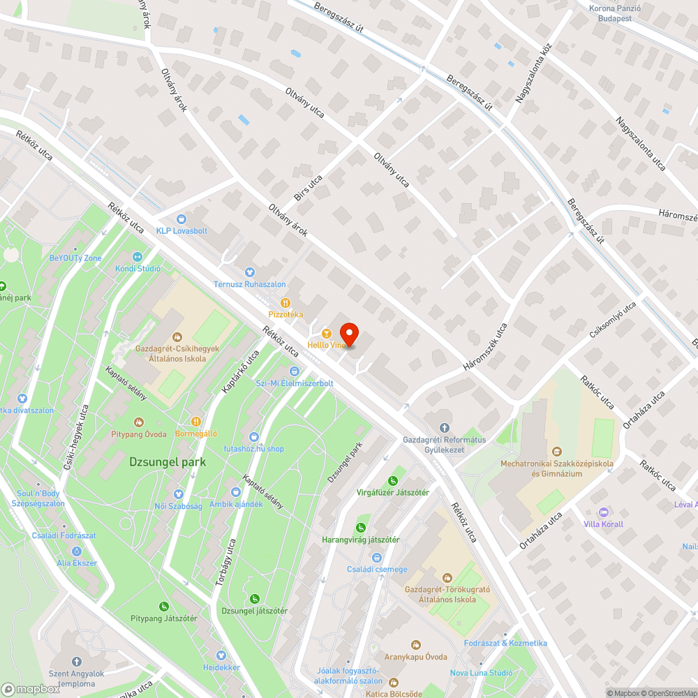 Elhagyott Corolla bejelentés helye