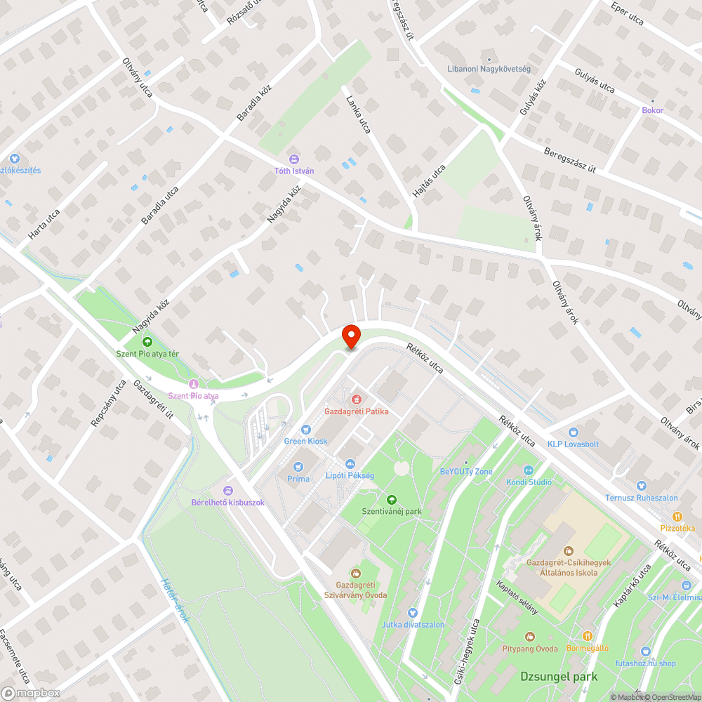 Elhagyott Zafira bejelentés helye