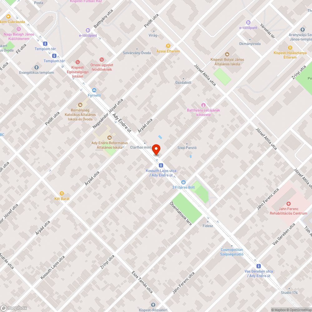 Beszakadt burkolat bejelentés helye