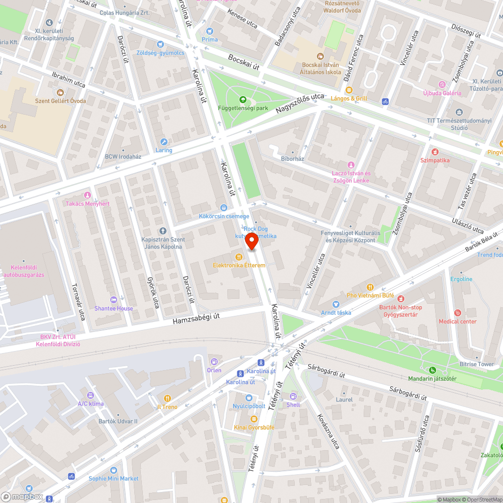 1 hete nem működő közvilágítás bejelentés helye